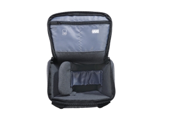 Peter Hadley Helsinki Colt II blau anthrazit Fototasche aus 100 % aus recyceltem Polyester